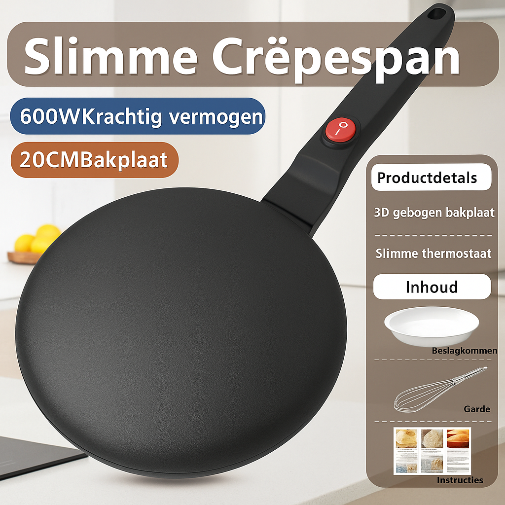 PancakePro™ | Perfecte Pannenkoeken in Één Stap