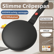 PancakePro™ | Perfecte Pannenkoeken in Één Stap