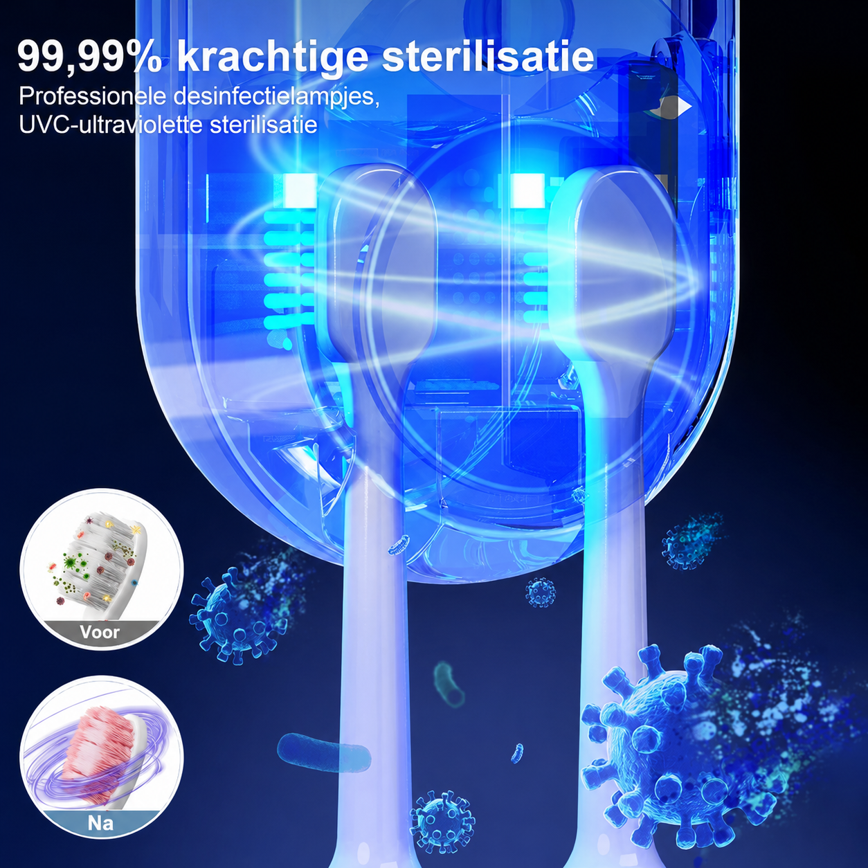 BrushGuard™ | Slimme UV-houder voor een frissere poetsroutine