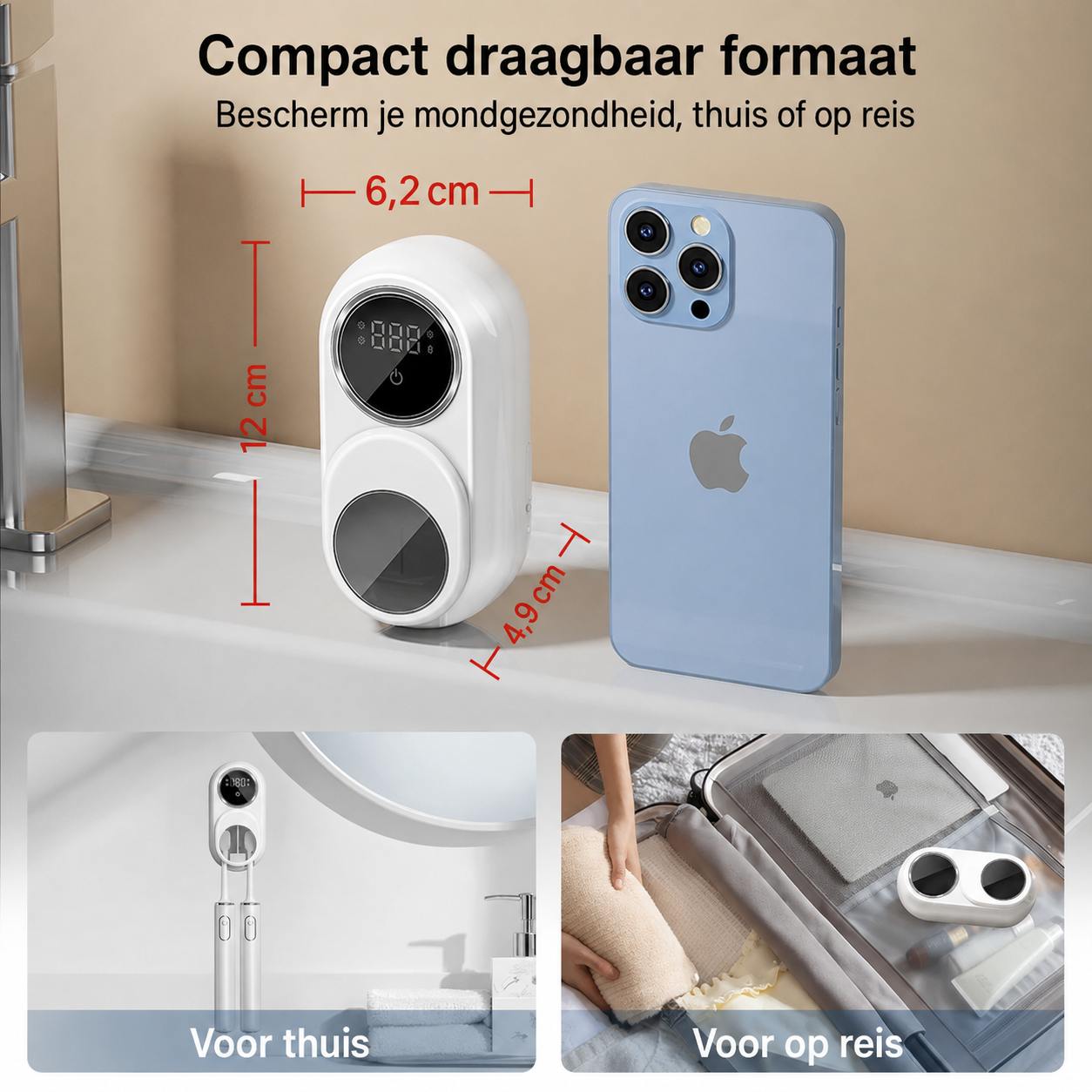 BrushGuard™ | Slimme UV-houder voor een frissere poetsroutine