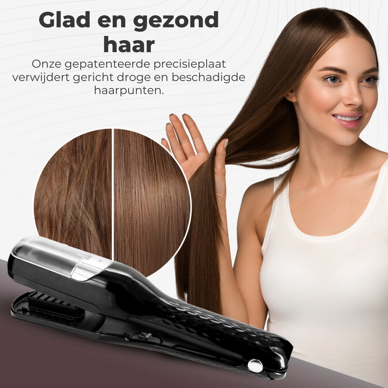 SplitFixPro™ | Verwijdert schade, behoudt lengte