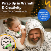 CuddleHoodie™ | Kleur je eigen warme draagdeken