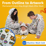 CuddleHoodie™ | Kleur je eigen warme draagdeken