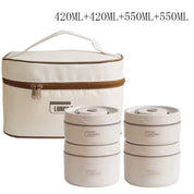 ThermoNest™ | Luxe Thermische Lunchbox Set