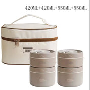 ThermoNest™ | Luxe Thermische Lunchbox Set