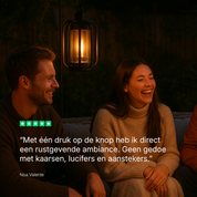 SolarFlame™ | Gezellige gloed voor elke avond