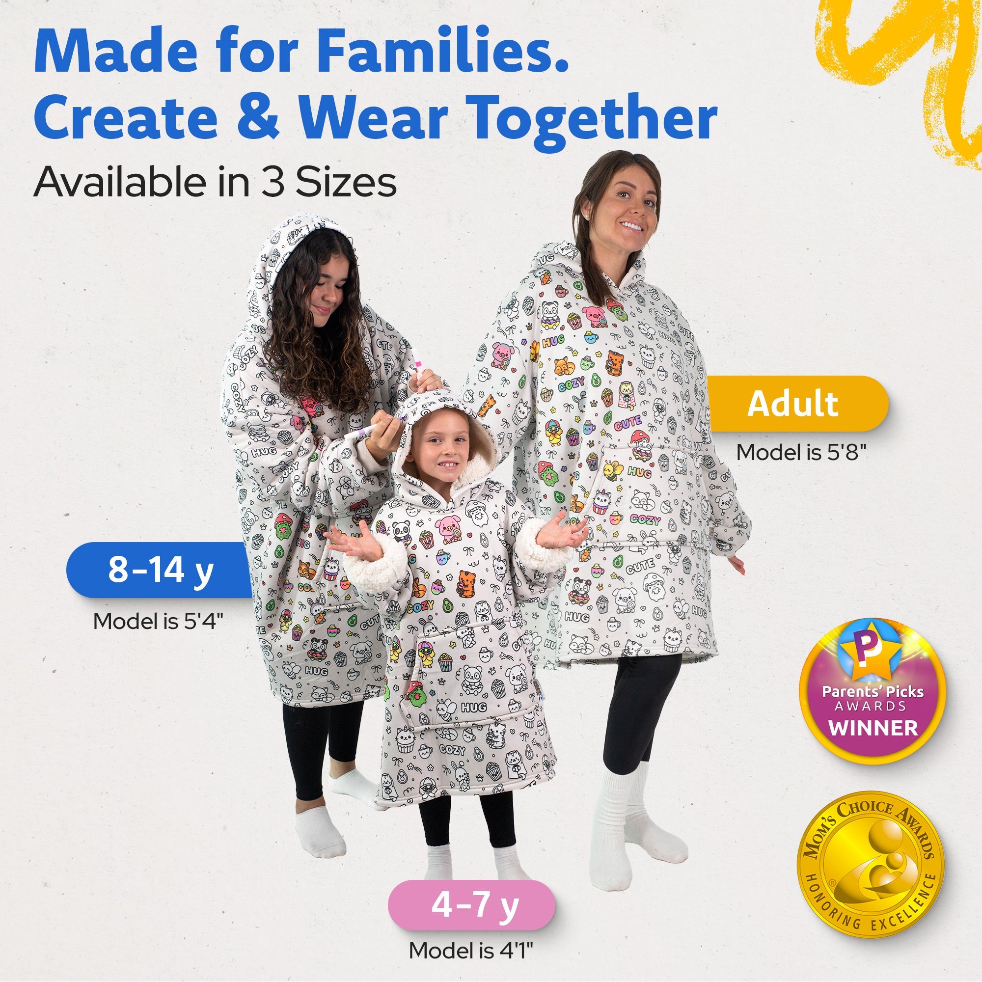 CuddleHoodie™ | Kleur je eigen warme draagdeken