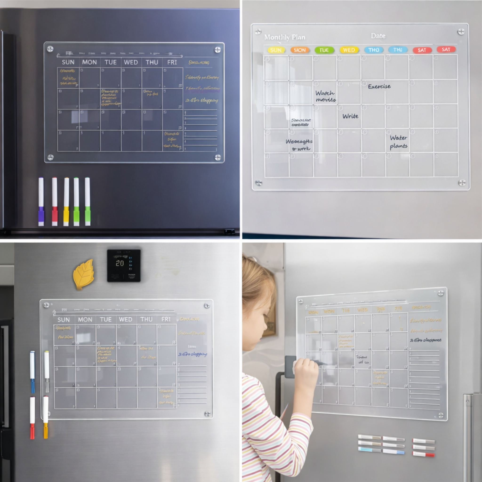PlanBoard™ | Herbruikbare Magnetische Weekplanner