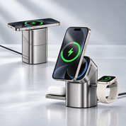 Trivora™ | Laad iPhone, Apple Watch en AirPods tegelijk