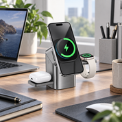 Trivora™ | Laad iPhone, Apple Watch en AirPods tegelijk
