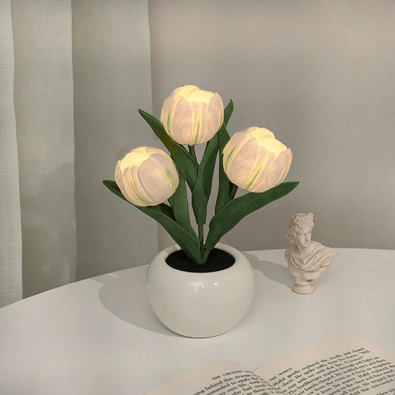 Tulight™ | Magische Tulpenlamp met Zachte Gloed