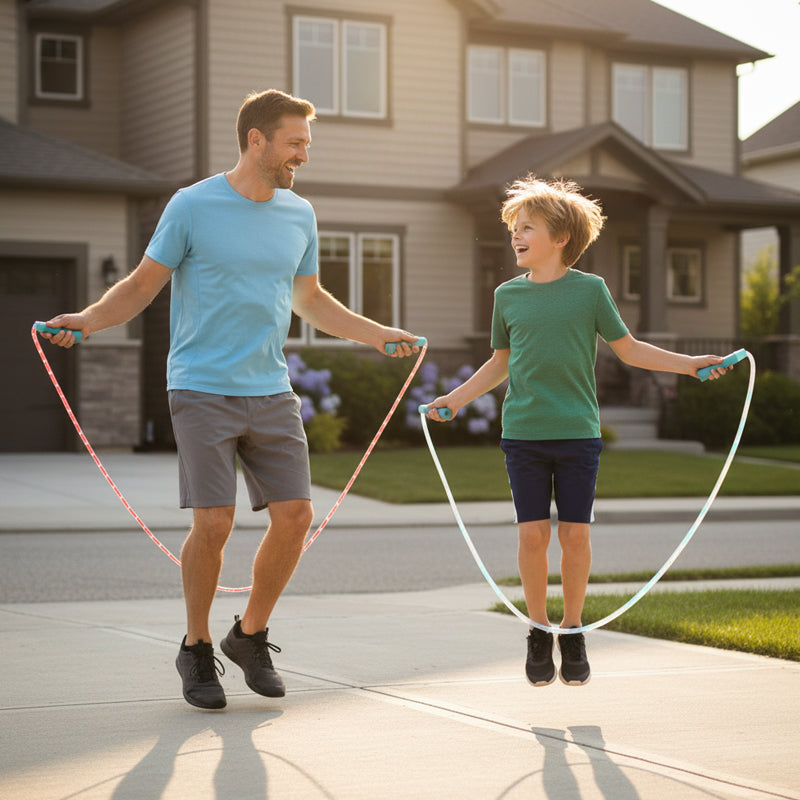 GlowRope™ | Springen met licht en plezier