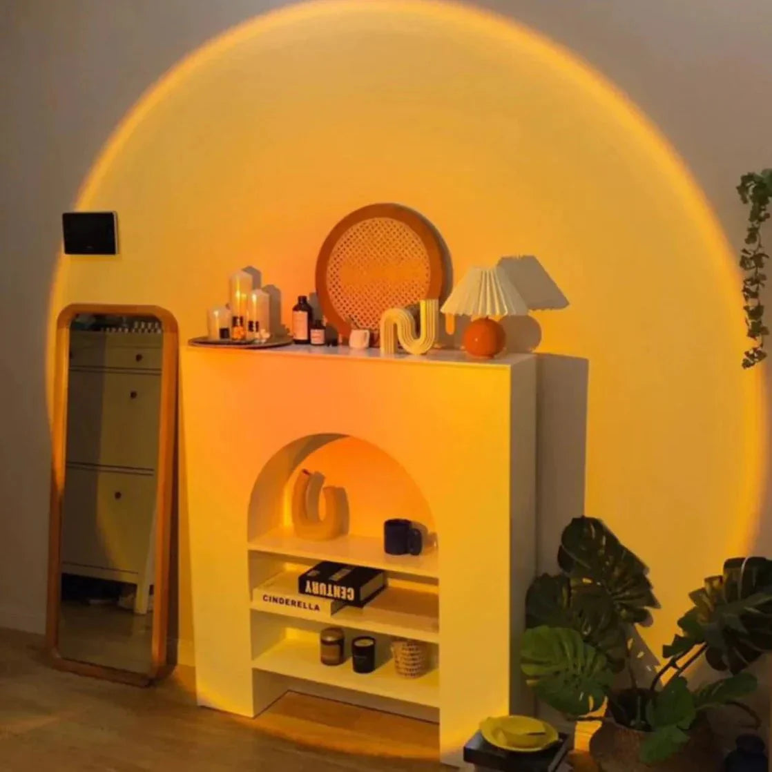 SunsetAura™ | De Lamp Die Je Kamer Laat Gloeien Als Een Zonsondergang