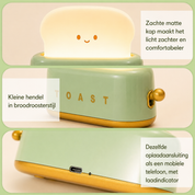 ToasterGlow™ | Zacht licht voor kleine dromers