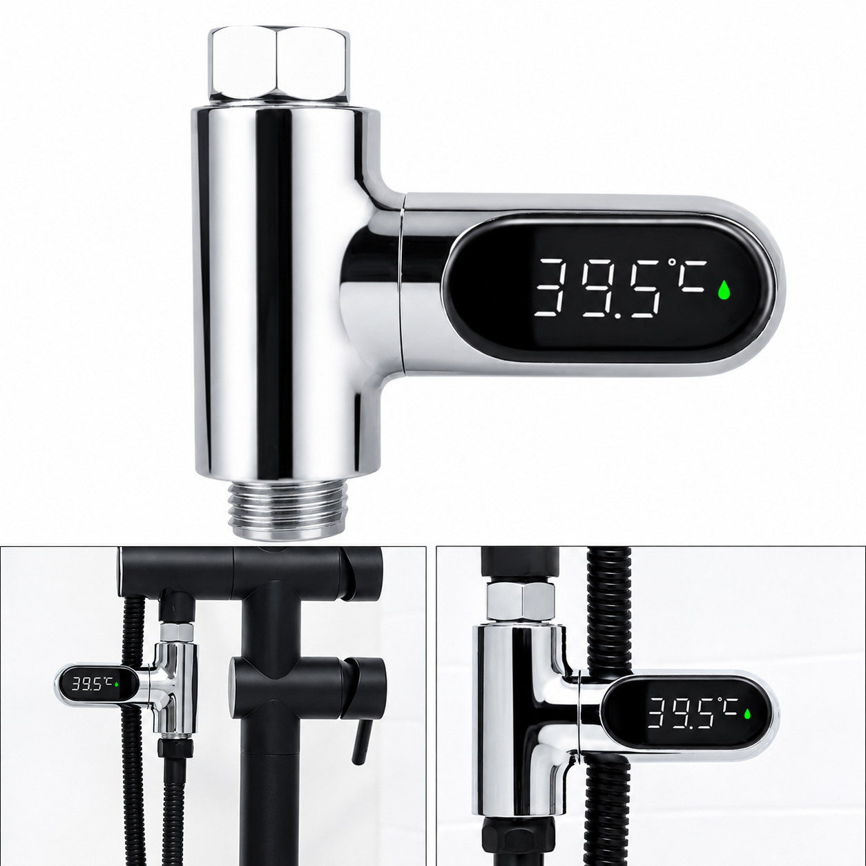 TempFlow™ | Zie direct hoe warm je water is