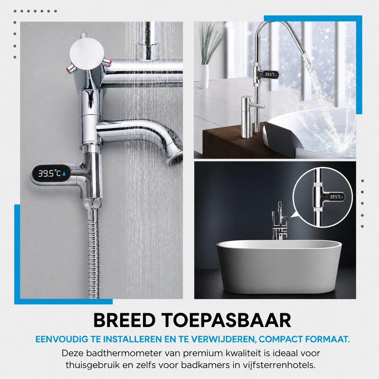 TempFlow™ | Zie direct hoe warm je water is