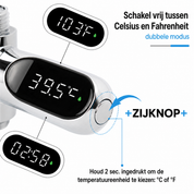 TempFlow™ | Zie direct hoe warm je water is