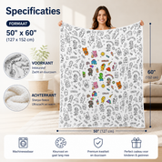 CuddleCanvas™ | Kleur samen jullie eigen zachte deken