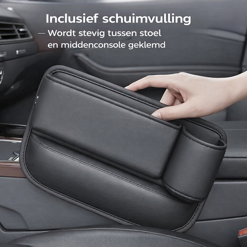 SeatStore™ | Slimme Auto Organizer voor Tussen Stoel & Console