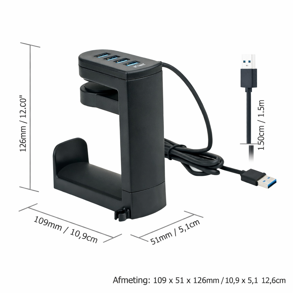 HookHub™ | Opladen, organiseren, ophangen