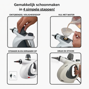 SteamPro™ | Krachtige stoom, vlekkeloze resultaten