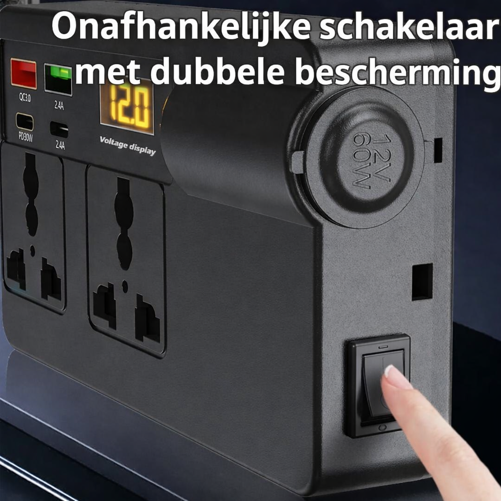 VoltMate™ | Slim Opladen Onderweg