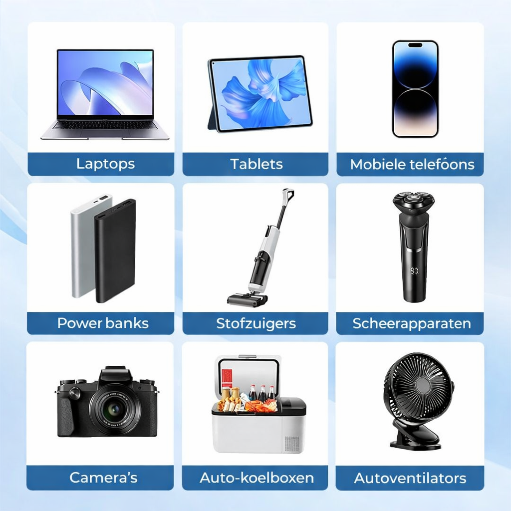 VoltMate™ | Slim Opladen Onderweg