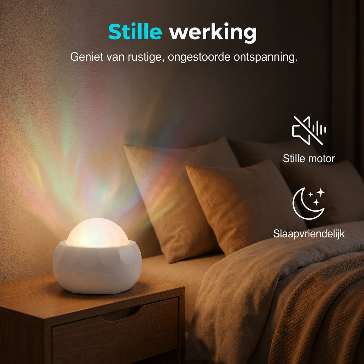 AuroraWave™ | Breng noorderlichtsfeer in je kamer