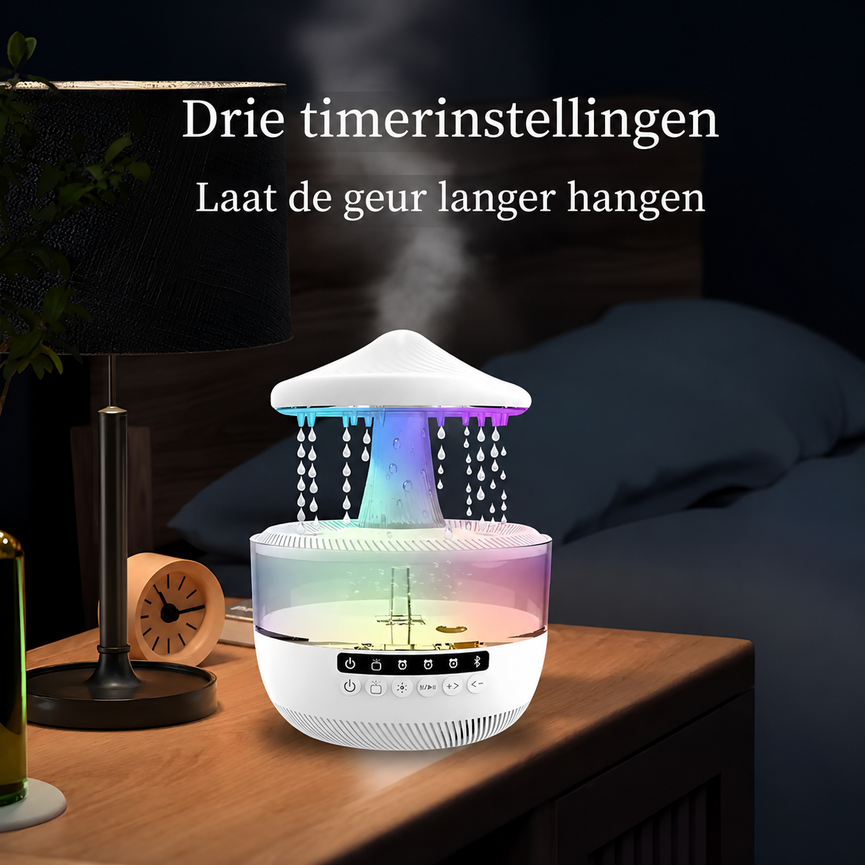 AquaZen™ | Kom tot rust met licht, geur en muziek