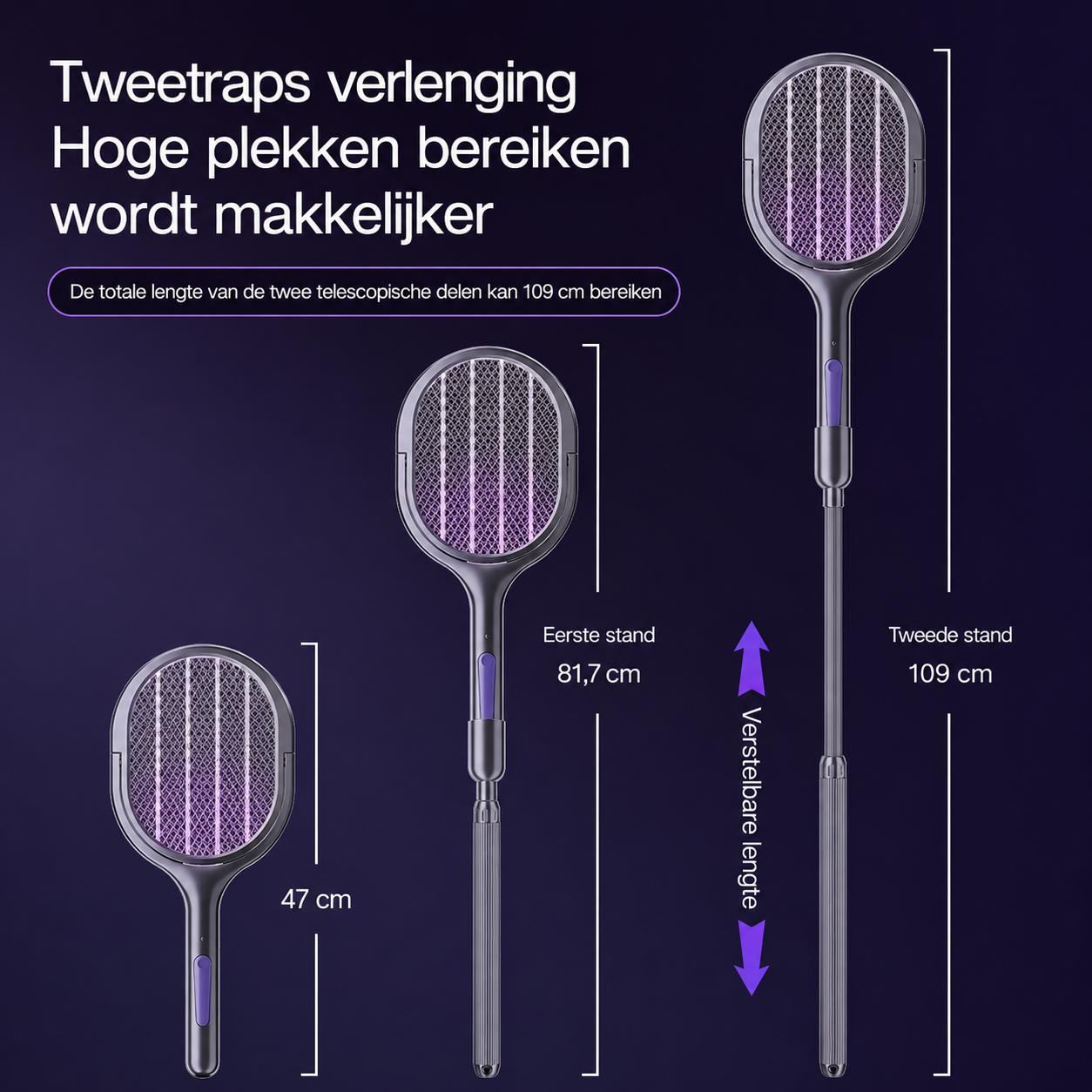 Zappy™ | De uitschuifbare muggenpakker