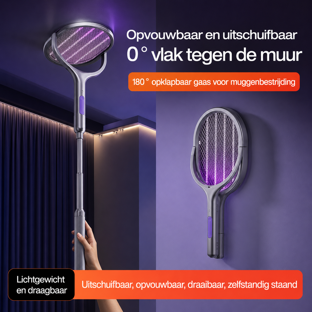 Zappy™ | De uitschuifbare muggenpakker