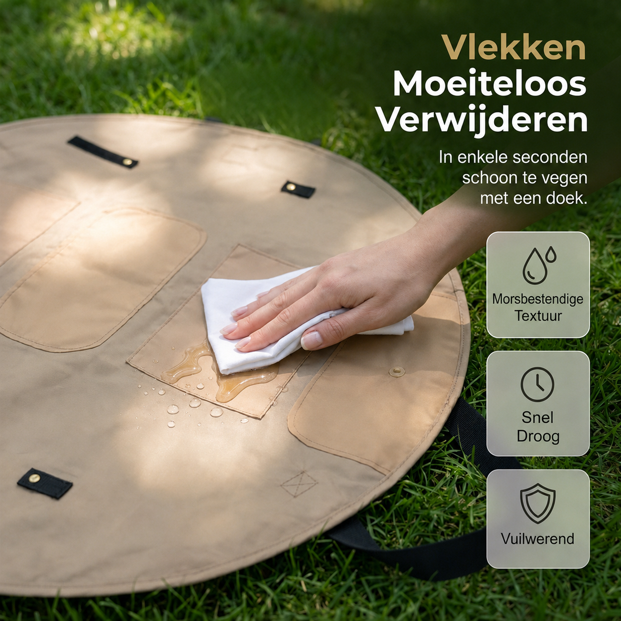PicnicFlip™ | Uitpakken, neerleggen en ontspannen