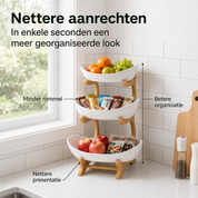 FruitTower™ | Drie lagen vers fruit binnen handbereik