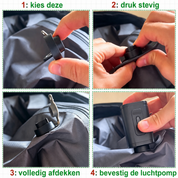 PackPress™ | Meer ruimte in je koffer zonder proppen