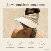 Solenne™ | Luchtige zonneklep voor een stralende zomer