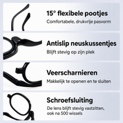 GlamView™ | Breng make-up nauwkeurig aan zonder wazig zicht