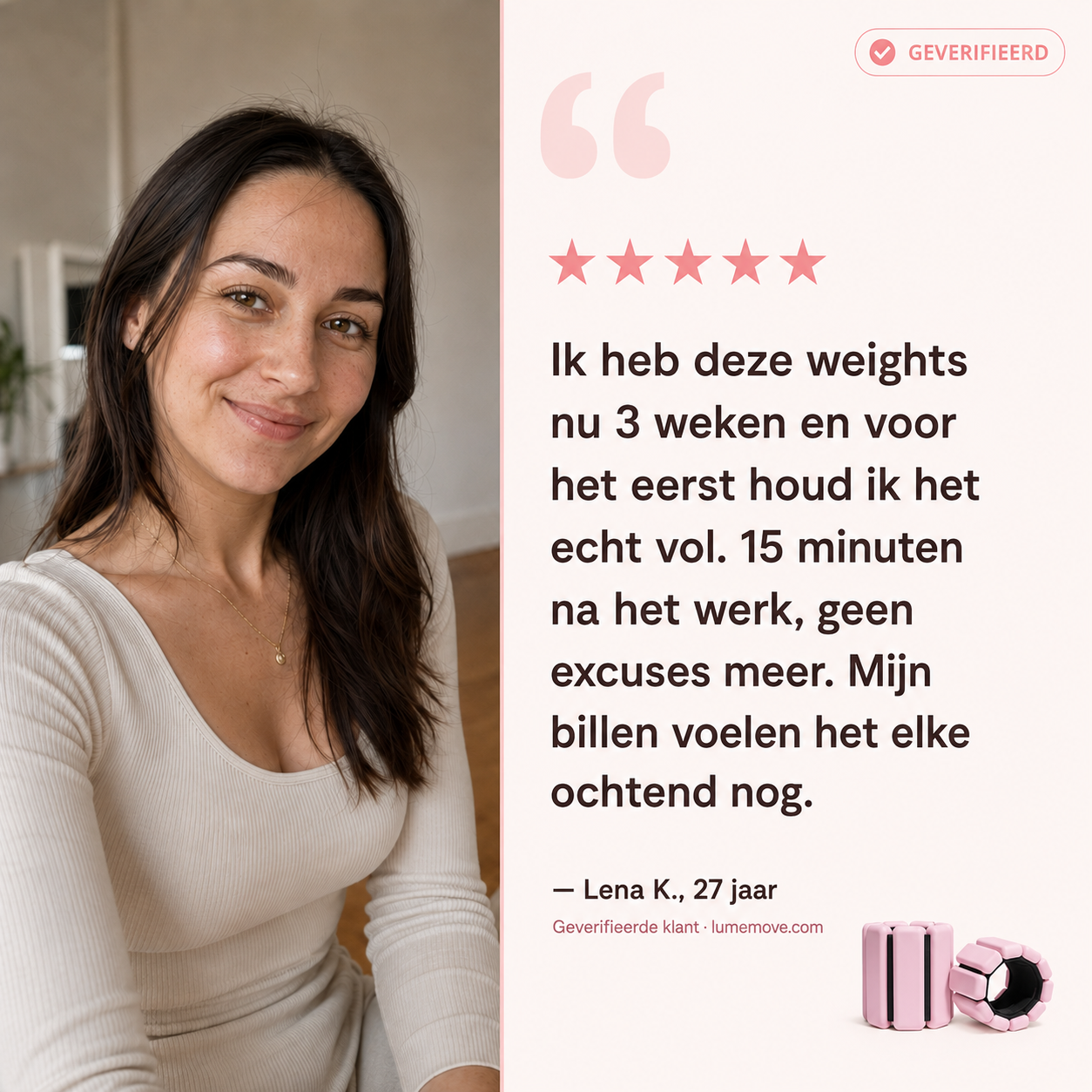 VeloraFit™ | Stijlvolle gewichten voor polsen en enkels