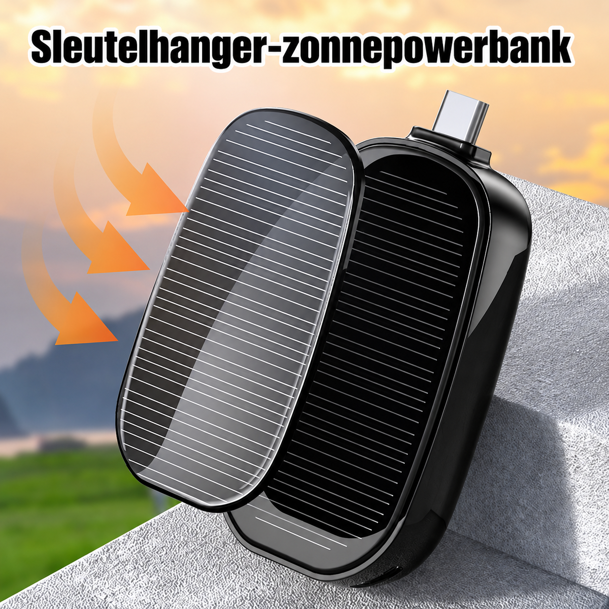 SolCharge™ | Compacte powerbank voor onderweg