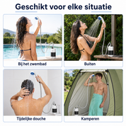 DoucheToGo™ | Fris douchen waar je maar wilt