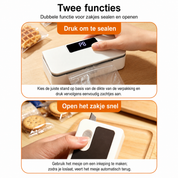 SealMate™ | Sluit zakken luchtdicht en houd snacks langer vers