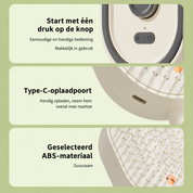 GlowBrush™ Spray Haarborstel | Ontklitten, Verfrissen en Verzorgen