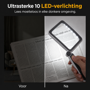 LeesLicht™ | Vergroot kleine letters met helder gemak