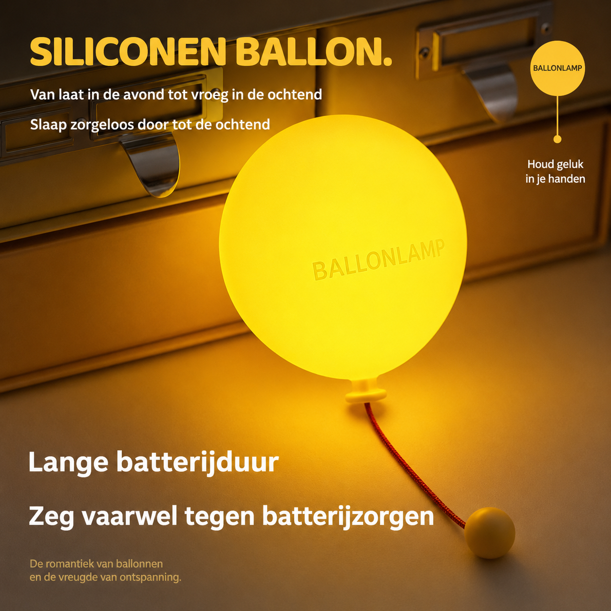 GlowBalloon™ | Zacht licht voor rustige avonden