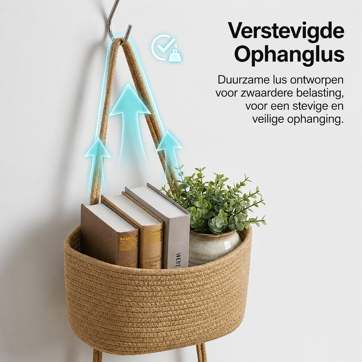 RopeRack™ | Stijlvolle opbergruimte aan de muur