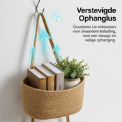 RopeRack™ | Stijlvolle opbergruimte aan de muur