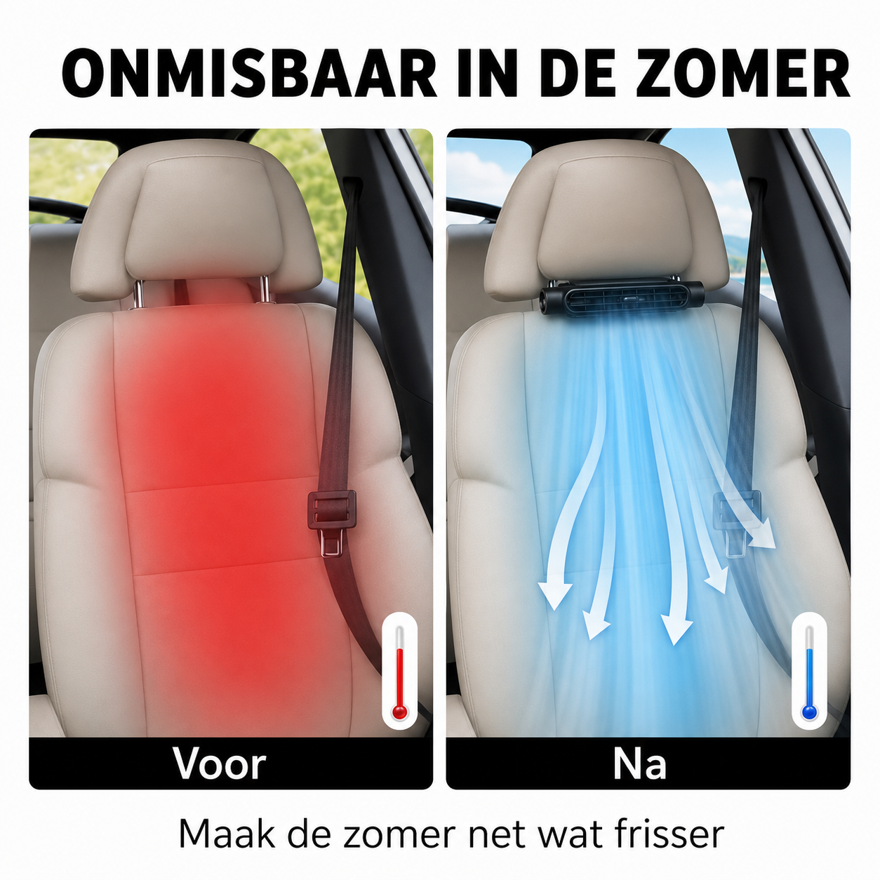 HeadCool™ | Koelte precies waar je het nodig hebt