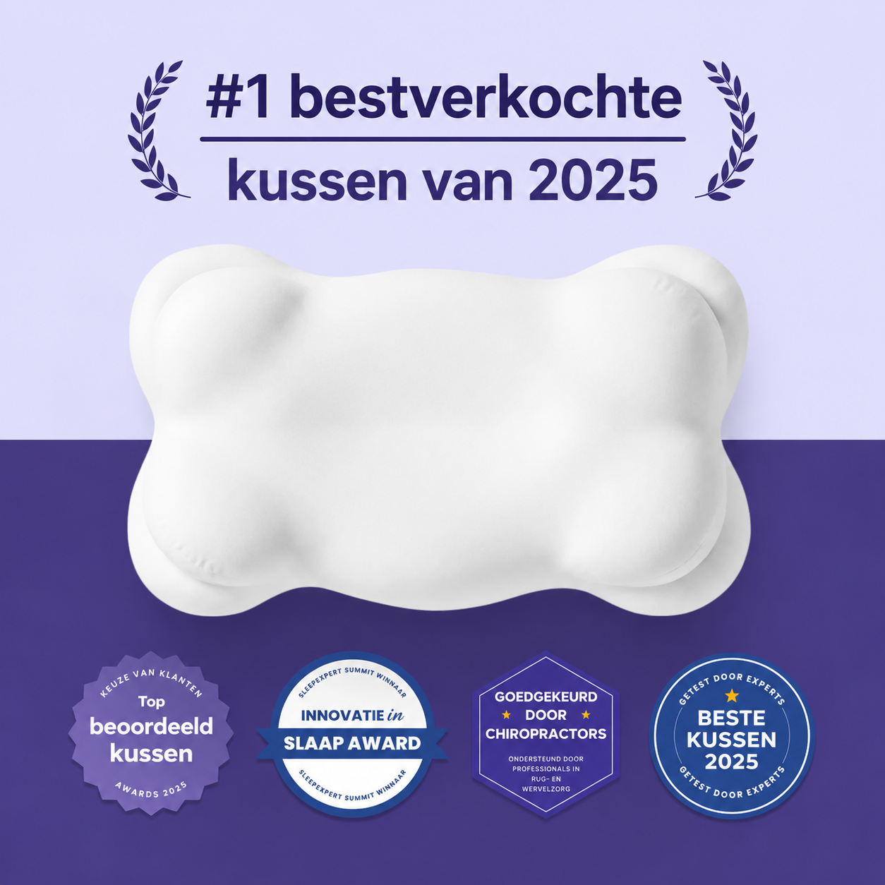 DroomWolk™ | Zacht slapen met perfecte ondersteuning