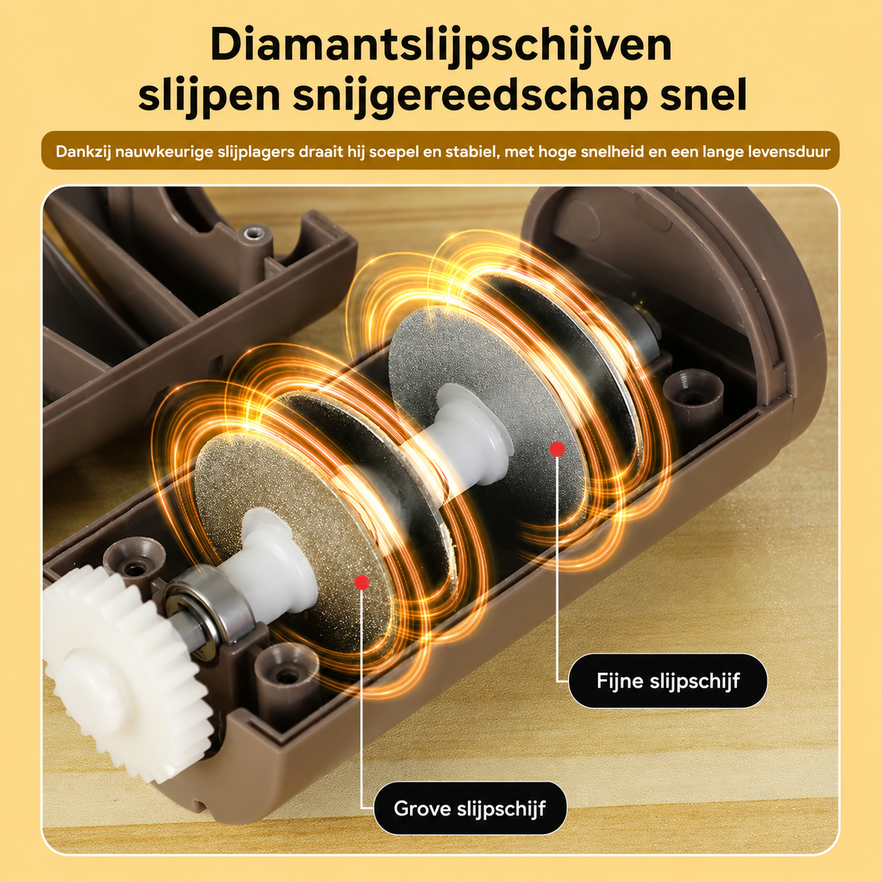 SharpMate™ | Altijd scherpe messen binnen handbereik