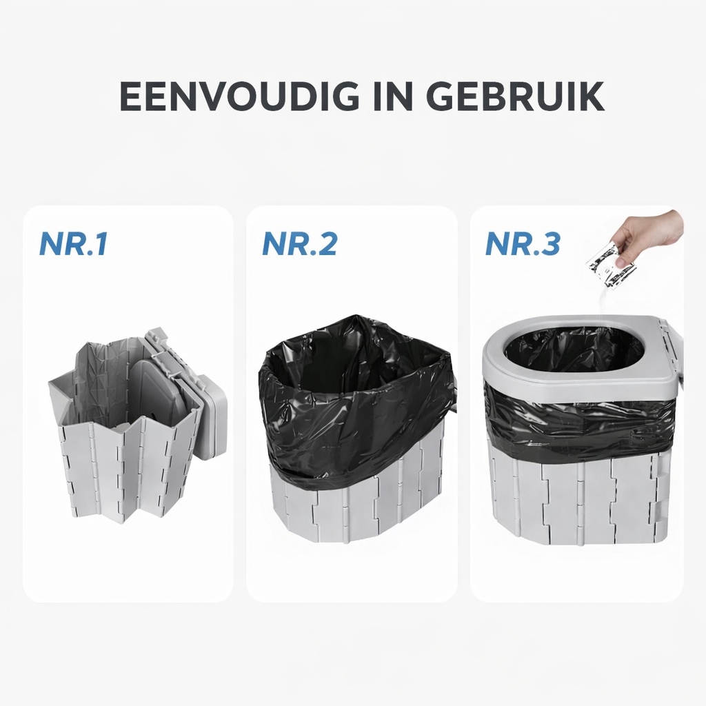 TravelPotty™ | Comfort onderweg, altijd klaar