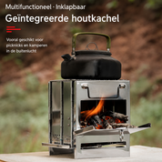 CampFlame™ | Van picknick tot camping in één vouw